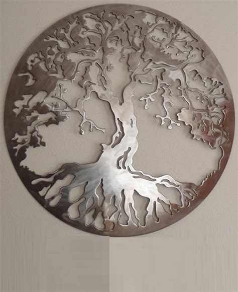 Tree Of Life Wall Decor Metal Art By Tibor Kovacs Transylvania