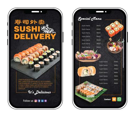 Sushi Delivery by @card - Digital Virtual Card