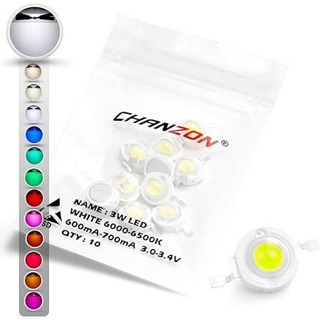 Chanzon Colors X Pcs Pcs Smd Led Diode Lights Assorted