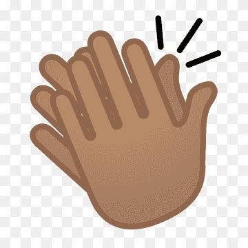 Clap Illustration Emoji Android Clapping Hand Applause Applause Text