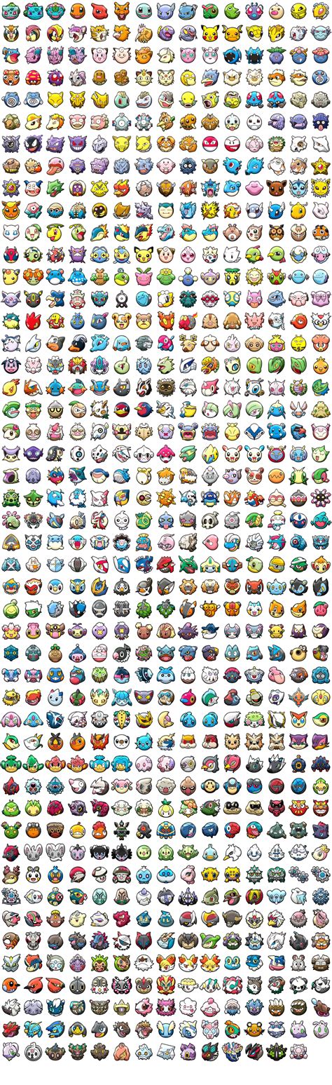 Pokemon Shuffle White Background by KrocF4 on DeviantArt