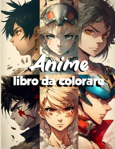 Anime Libro Da Colorare Rilassati Colorando I Tuoi Personaggi