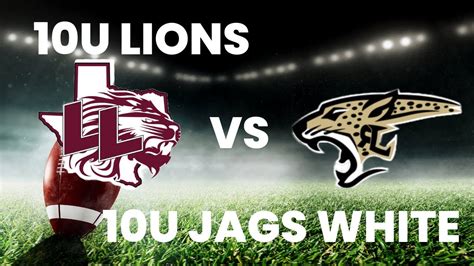 U Football Buda Jags White Vs Lockhart Lions Playoffs Rd Youtube