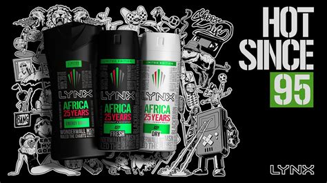 LYNX Africa 25 years Limited Edition Range – Packaging Of The World