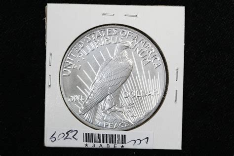 Peace Dollar Gem Bu Abe Lowcountry Coins