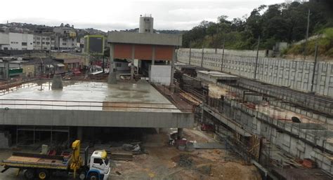 Andamento Das Obras Da Nova Estação Ferroviária De Francisco Morato