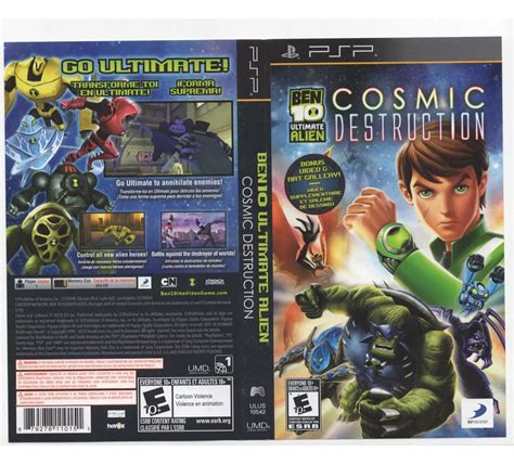 Ben 10 Ultimate Alien Cosmic Destruction Ps3