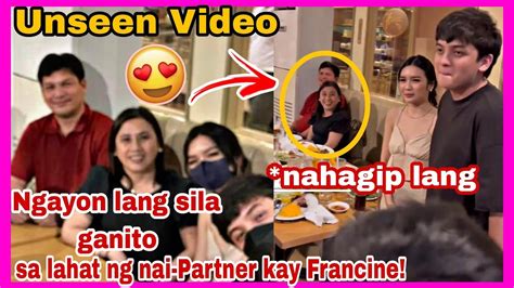 Omg Video Na Patunay Na Ang Parents Ni Francine Ay Botong Boto Kay Seth