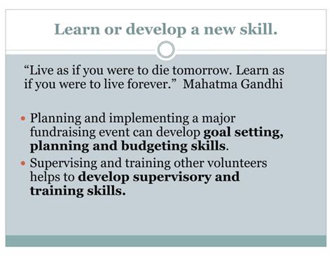 Career Growth through Volunteering | PPT