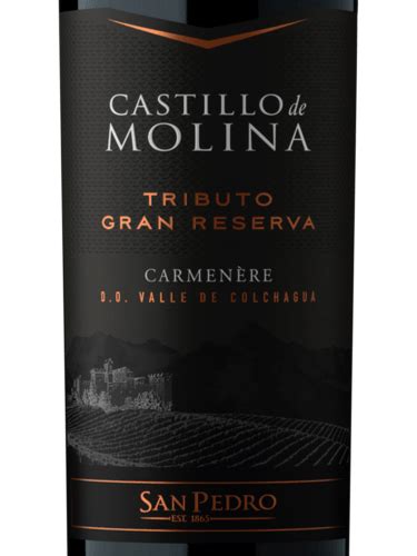 2017 San Pedro Castillo de Molina Tributo Gran Reserva Carmenère