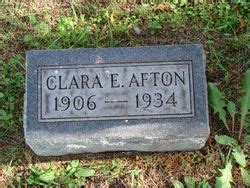 Clara Elizabeth Afton Find A Grave Memorial