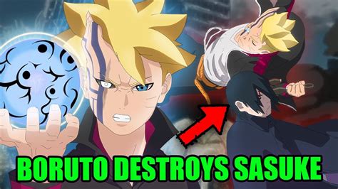 Sasuke Loses Rinnegan Boruto