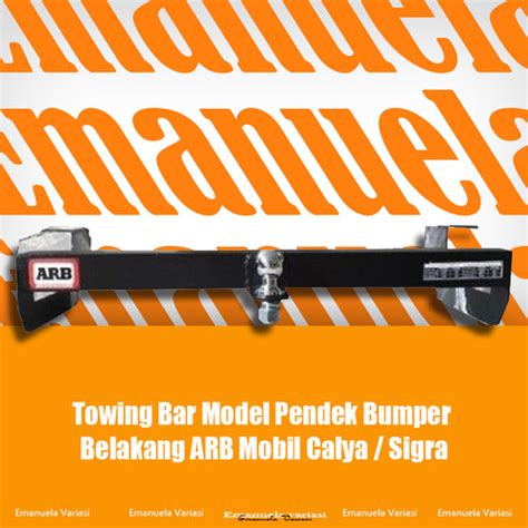 Jual Towing Bar Model Pendek Bumper Belakang Arb Mobil Calya Sigra