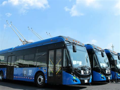 As Son Los Nuevos Trolebuses De Servicio De Transportes El Ctricos