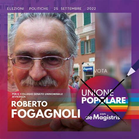 Unione Popolare On Twitter Rt Unione Popolare Roberto Fogagnoli