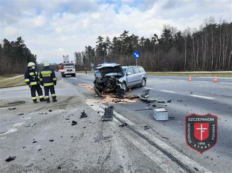 Mokrzyska Wypadek na drodze wojewódzkiej nr 768 w Mokrzyskach jedna