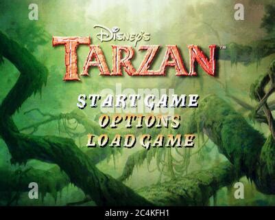 Disney S Tarzan Sony Playstation Ps Psx Editorial Use Only Stock