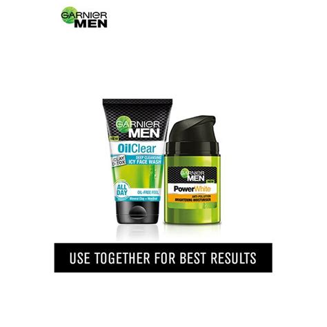 Garnier Men Oil Clear Clay D Tox Deep Cleansing Icy Face Wash 100 Gm