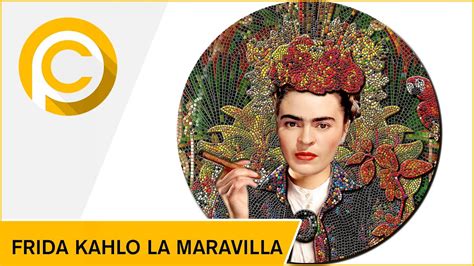 FRIDA KAHLO LA MARAVILLA Great Micromosaic Passion II 3 Oz Silver