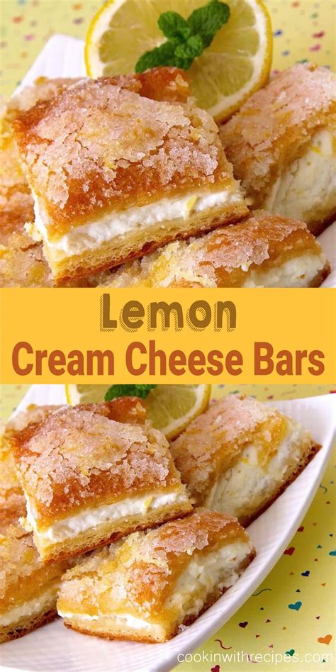 Lemon Cream Cheese Bars Recipe Artofit