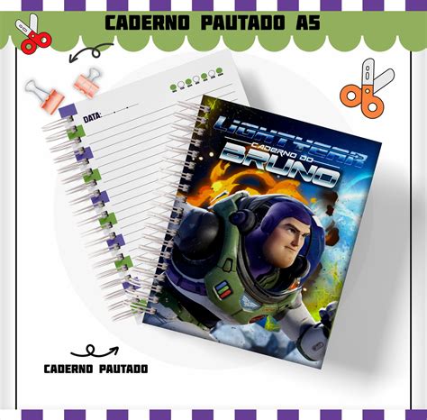 Kit Escolar Buzz Lightyear Arquivo Digital Elo