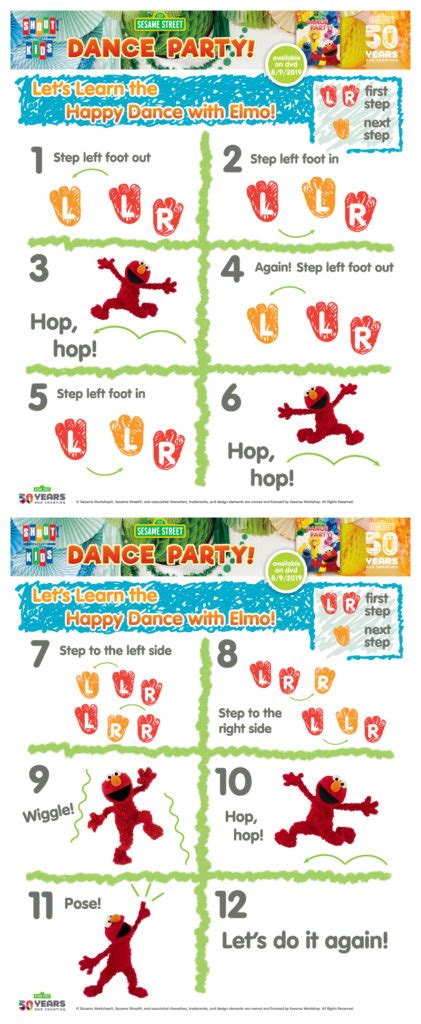 Elmo Dance Instructions for Kids - Mama Likes This