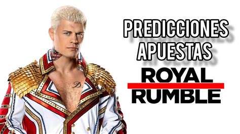 Predicciones Y Apuestas Royal Rumble 2024 Allin Wwe Youtube