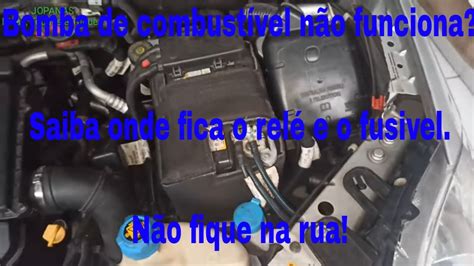 Bomba de combustível sem energia elétrica Onde fica o fusível e o