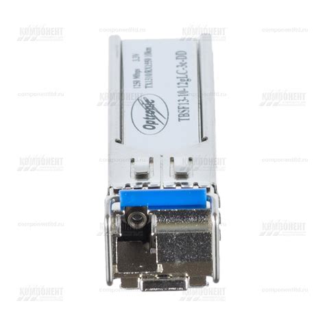 Модуль SFP WDM, 1.25Гбит/с, 1310/1550нм, 10км, DDM, TBSF13-10-12gLC-3c ...