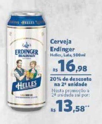 Cerveja Erdinger Helles Lata 500ml Oferta Na Sam S Club