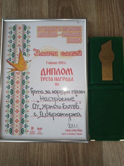 Галерия - ОУ Христо Ботев - Добромирка