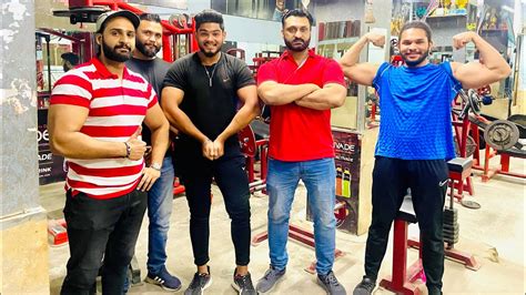 Vlog 10 Gym Vlog Fitness Vlog Biceps Workout With Asad Bhai Jr