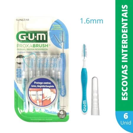 Escovas Interdentais GUM Proxabrush Meu Dentista Indica