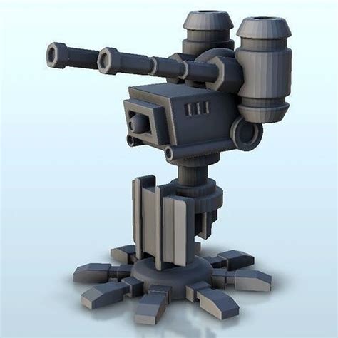 Anti Air Mobile Turret Warhammer 40 000 40k Star Wars Legion 3d Model