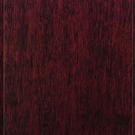 Home Legend Strand Woven Cherry 3 8 In Thick X 4 3 4 In Wide X 36 In