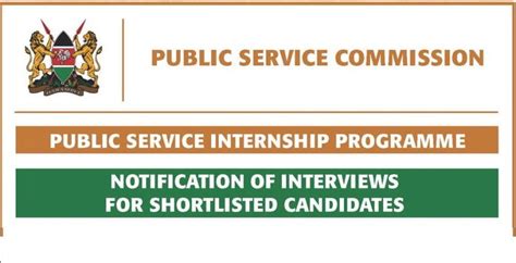 Psc Internship Programme Interviews Shortlisted Candidates Dates