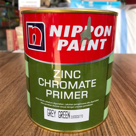 Jual Cat Dasar Anti Karat Untuk Besi Zinc Chromate Primer Kg Shopee