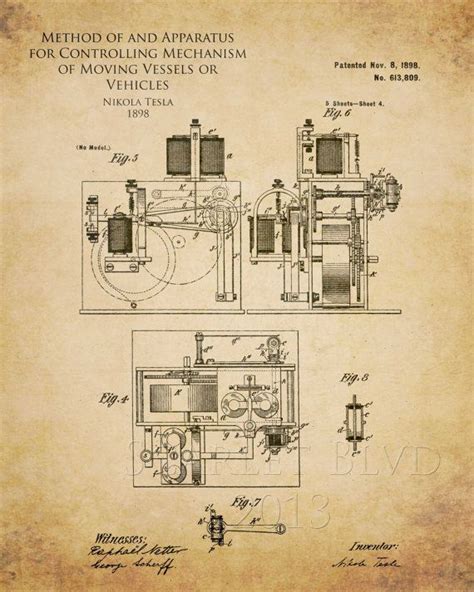 Nikola Tesla Radio Control Patent | Nikola tesla, Tesla inventions, Nikola tesla inventions