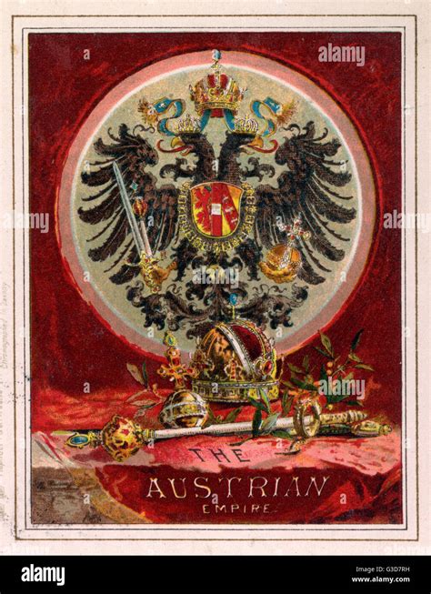 El Escudo De Armas Del Imperio Austriaco Fotograf A De Stock Alamy