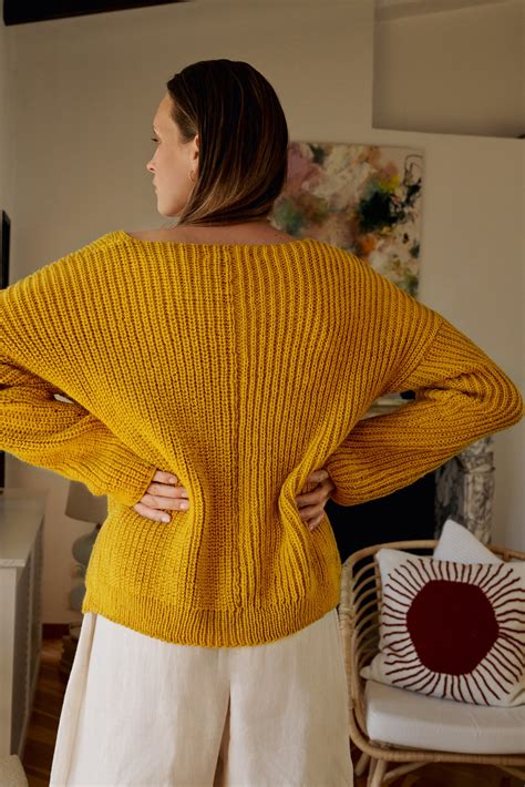 Strickset V Pulli Im Halbpatentmuster Aus Landlust Alpaka Merino 160