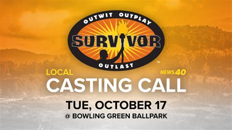 Calling All Survivor Fans Open Casting Call In Bowling Green Wnky News 40 Television