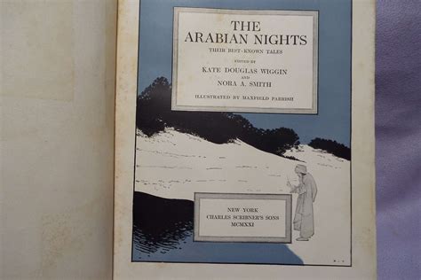 The Arabian Nights Their Best Known Tales Illustrated By Maxfield