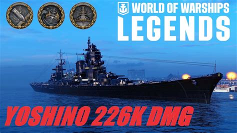 Yoshino Now The Best Heavy Cruiser At Legendary Wows Legends Youtube