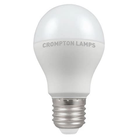 768682 Crompton 7345 9 5w Led Gls Thermal Plastic Lamp E27 2700k