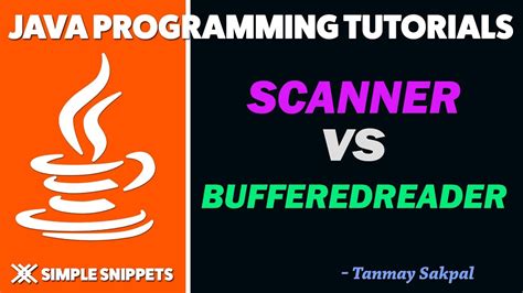 Taking Input From Users In Java Programming Scanner Vs BufferedReader