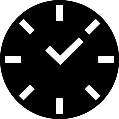 Clock Time Tool Vector Svg Icon Svg Repo