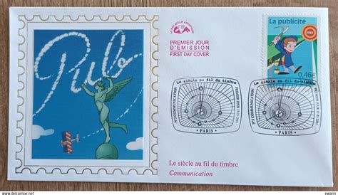 2000 2009 FDC 2001 YT N3373 LE SIECLE AU FIL DU TIMBRE