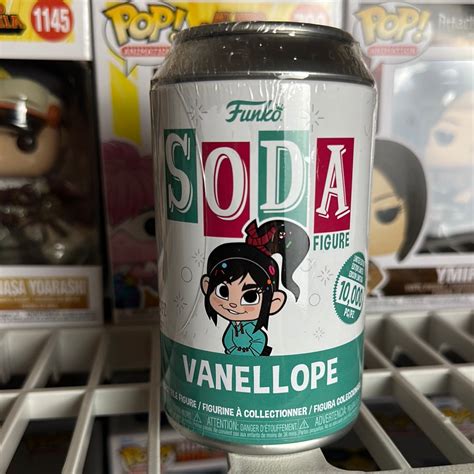 Funko Vinyl Soda Disney Wreck It Ralph Vanellope Le 10000 Lonestar