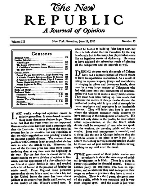 New Republic Magazine Cover History: 100 Years of Print Redesigns | The