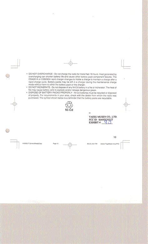 Yaesu Musen HX292UT UHF TRANSMITTER User Manual USERS MANUAL